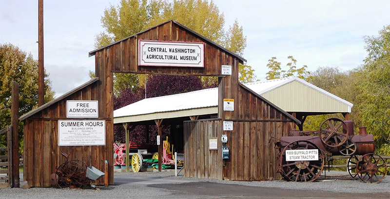 Central Washington Agricultural Museum Entrance