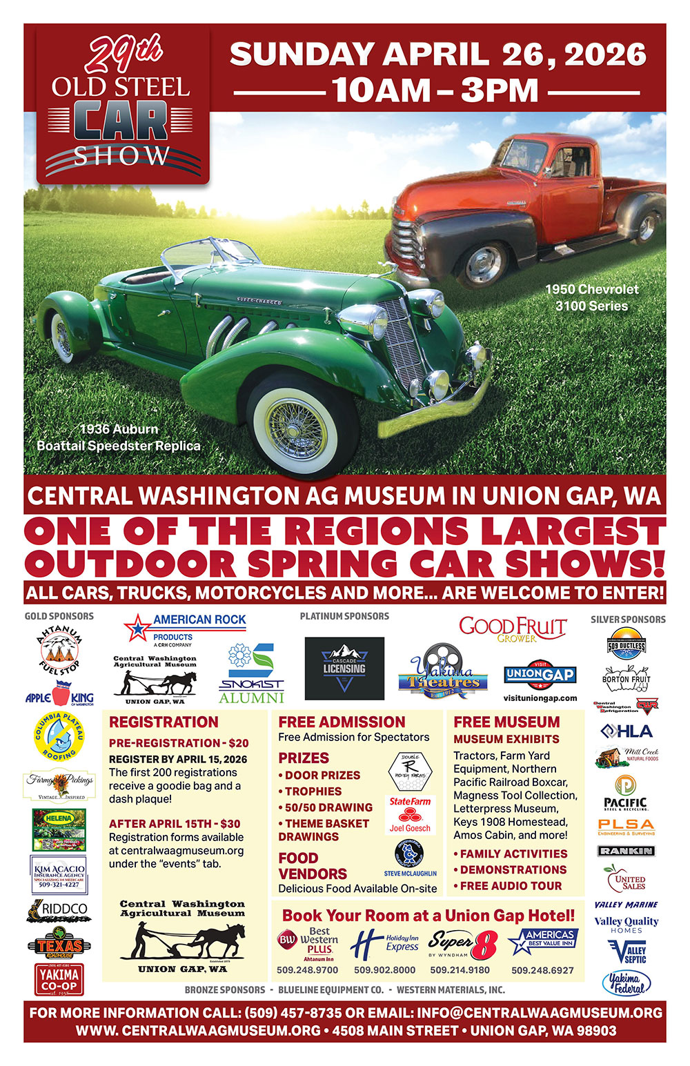 Old Steel Car Show - Union Gap, WA