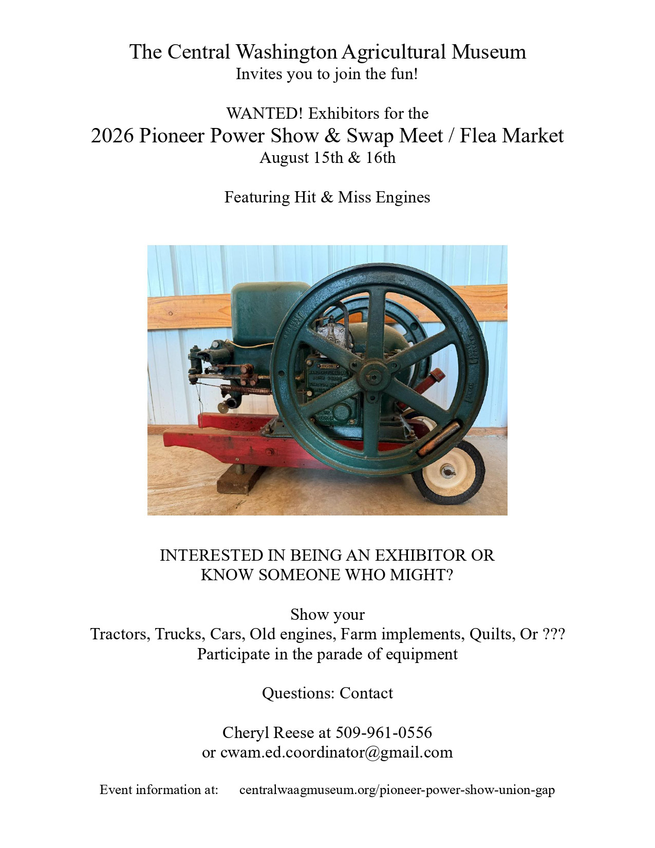 Pioneer Power Show & Swap Meet