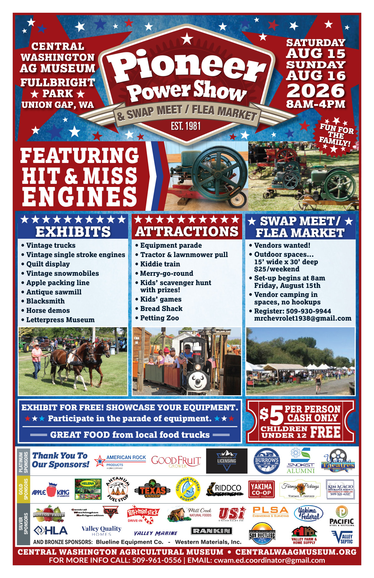 Pioneer Power Show and Swap Meet